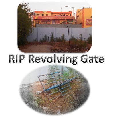 Revolving gate