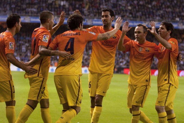 Cuplikan Video Gol Highlights Deportivo La Coruna vs Barcelona 4-5