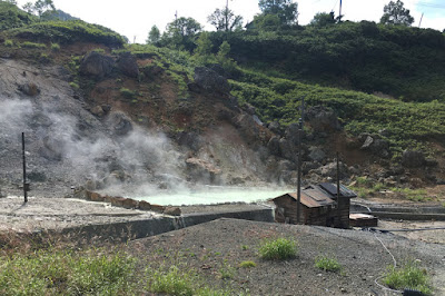 万座温泉の湯畑