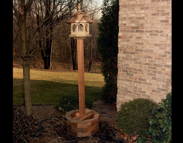 Octagon Bird Feeder