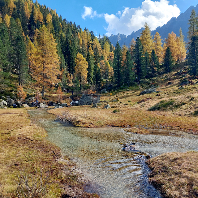 rifugio Caldenave, valle dell'inferno, lago Nassere