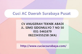 Cuci AC Daerah Surabaya Pusat 