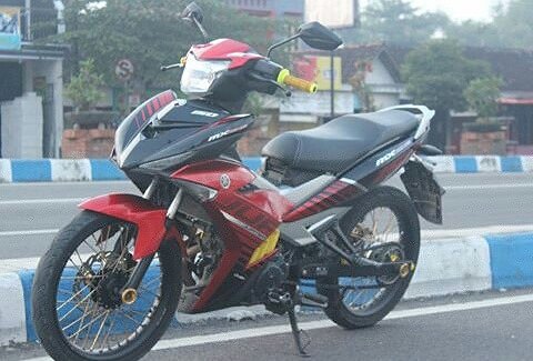 Modifikasi mx king velg jari jari