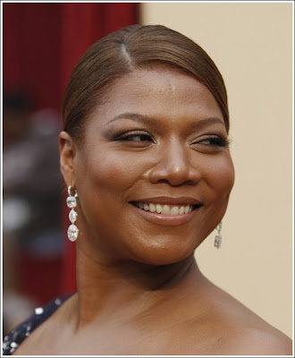 uma thurman's academy awards hairstyle. Queen Latifah @ Academy Awards 2009