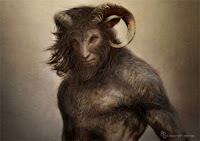 1. Manusia Kambing (Goatman)