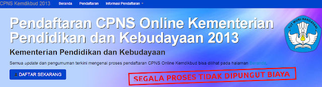 Pengumuman Hasil Tes CPNS Kemendikbud 2013