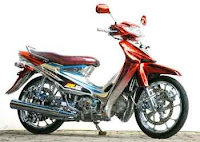 MODIF SUZUKI SMASH FULL AIR BRUSH RETRO