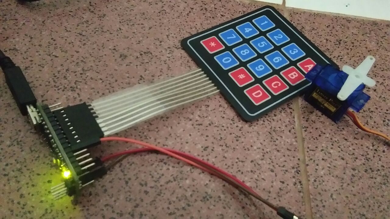 Cara Membuat  Kunci  digital Arduino  Keypad Belajar 