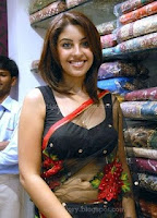 Richa, gangopadhyay, showing, navel, and, cleavage, hot