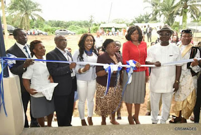 Wife of Cross River State Governor, Dr Linda Ayade Unveils Rejuvenated Aningeje PHC in Akamkpa