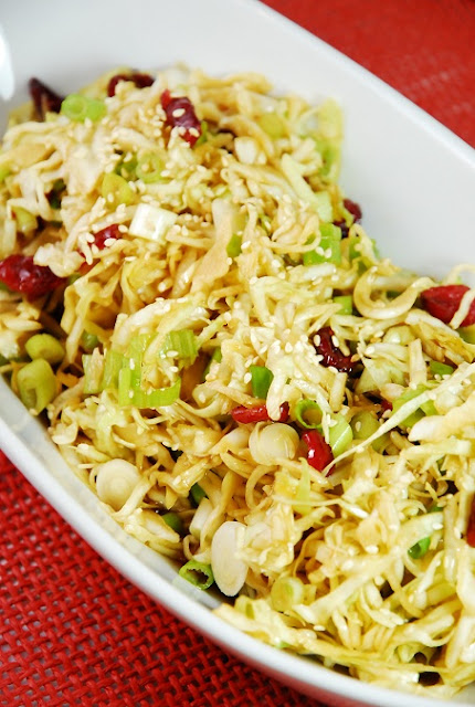 Oriental Cabbage and Cranberry Salad Recipe