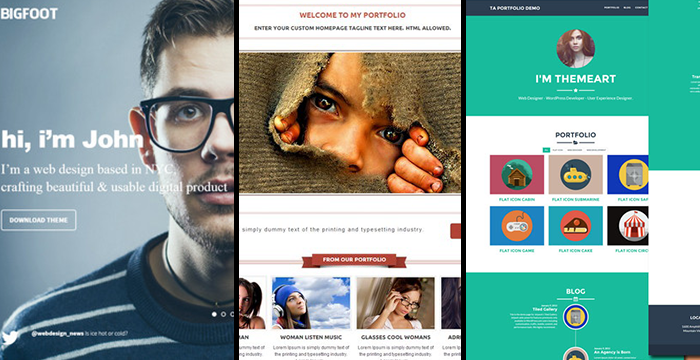 Free WordPress Portfolio Themes