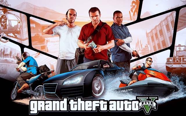  GTA V Game Online Wallpaper