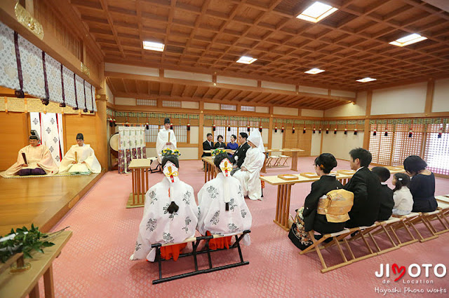 大神神社でのご結婚式の挙式撮影