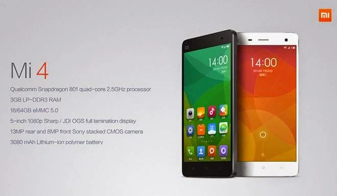Smartphone Xiaomi Mi 4 