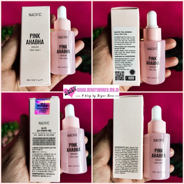 review NACIFIC Mini Pink AHABHA Serum