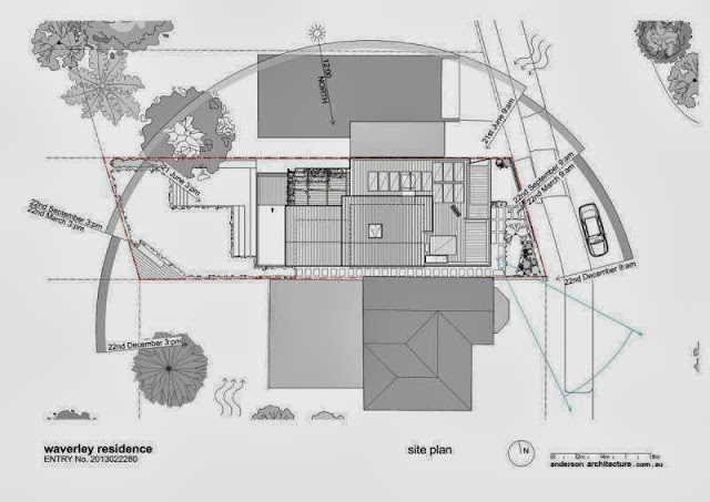 modern home with passive energy design