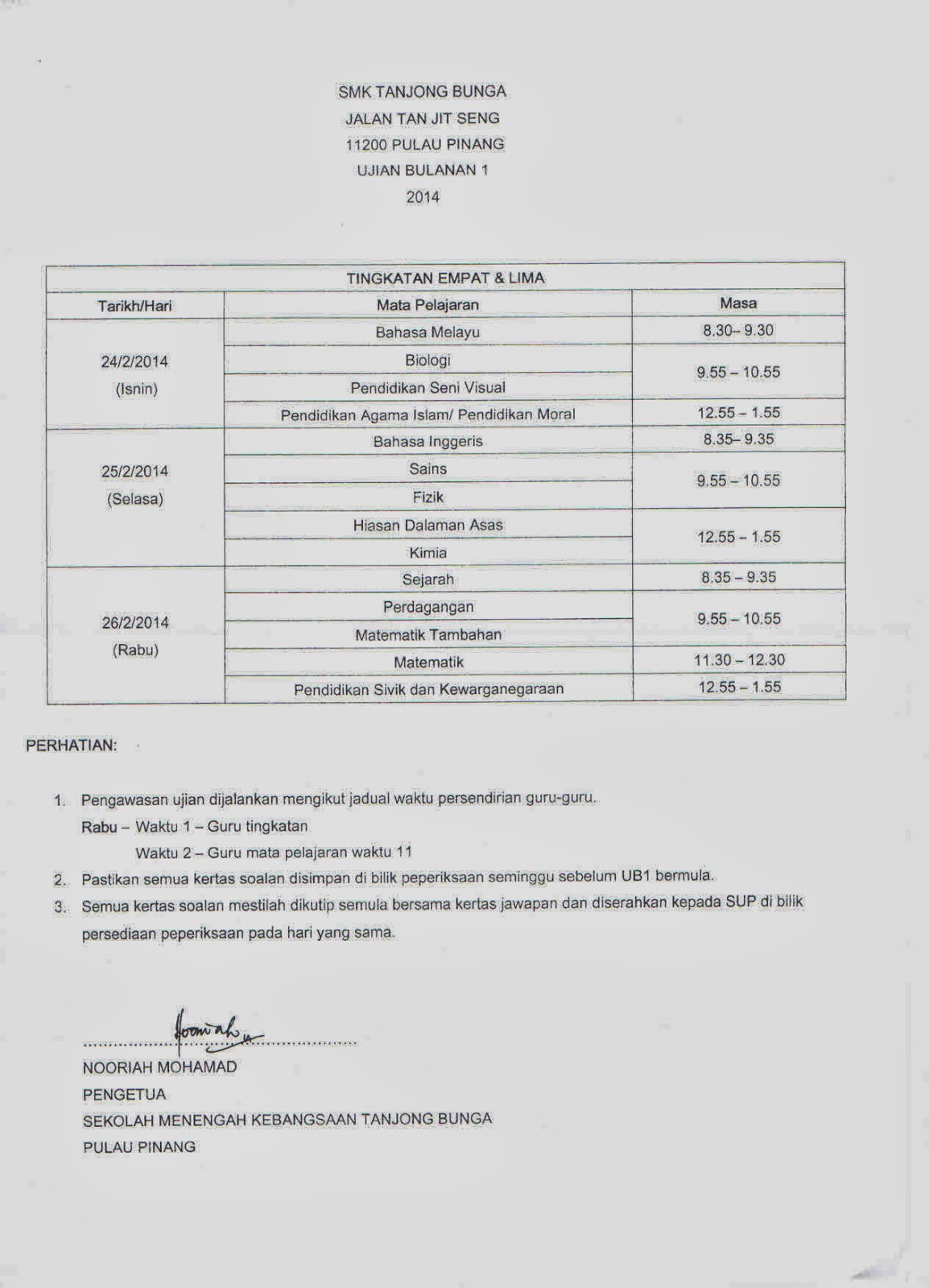 Contoh Soalan Ujian Bulanan Pendidikan Islam Tahun 6 