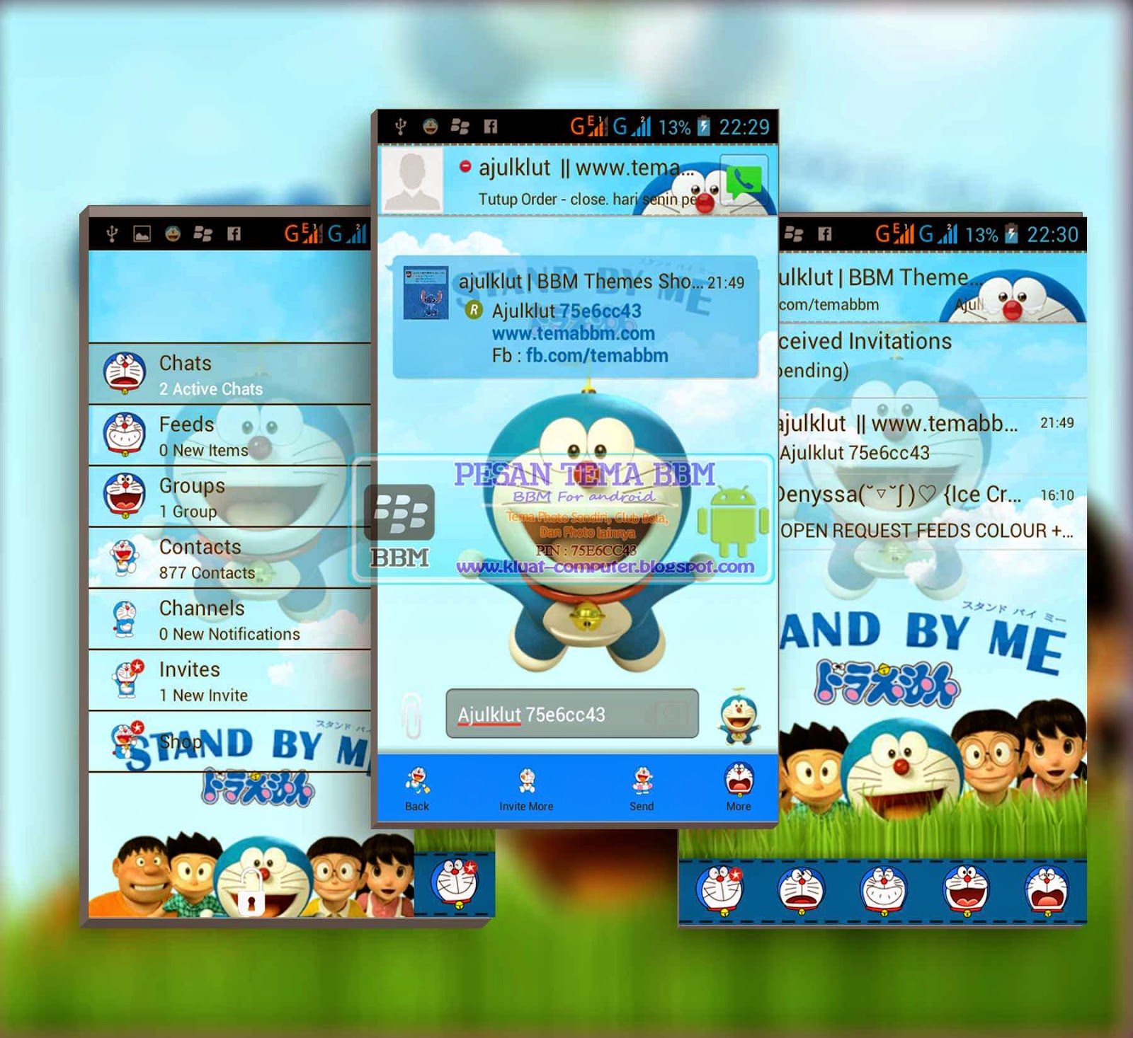 BBM MOD Stand By Me Doraemon BBM MOD Stand By Me Doraemon