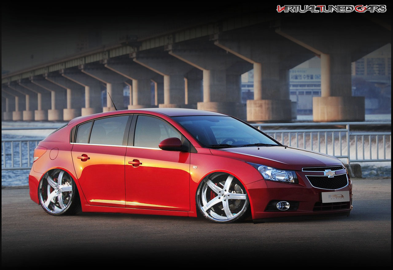 wallpapers Chevrolet Cruze 2012 Tuning Rebaixado Papel De Parede