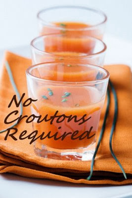 no croutons required