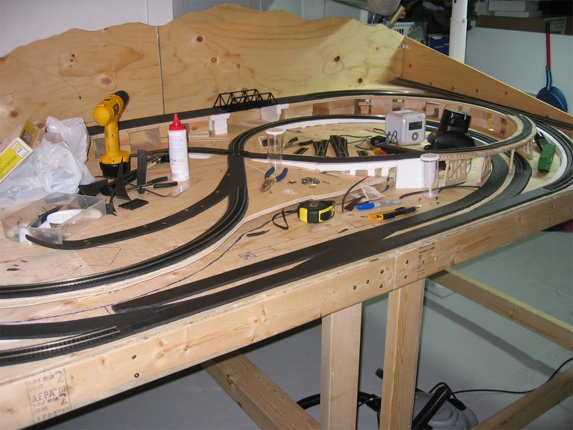 Woodwork Model Train Table Plans PDF Plans