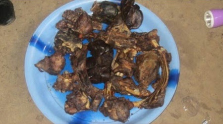  Shocking! Woman Caught Red-handed Selling Suspected Human Meat