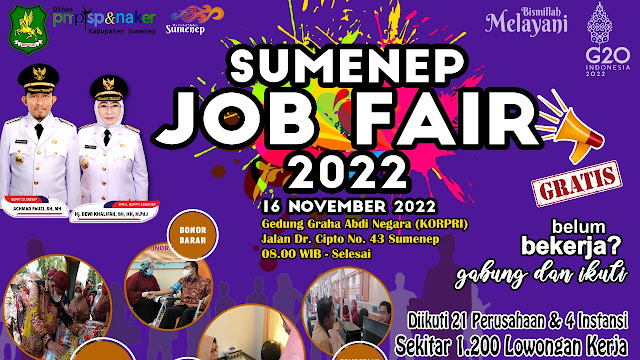 Pemkab Sumenep Akan Menggelar Sumenep Job Fair 2022