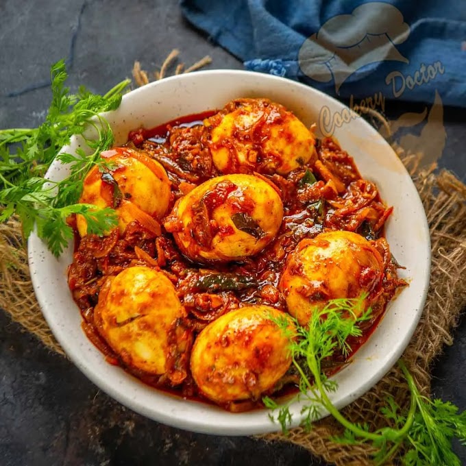 Kerala egg curry in Tamil