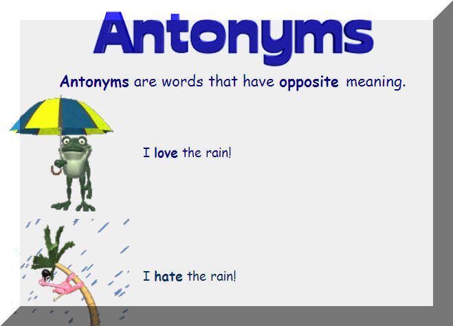 find antonyms for words - DriverLayer Search Engine