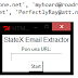 Python.- HTML E-Mail Extractor (GUI) Newbie Style