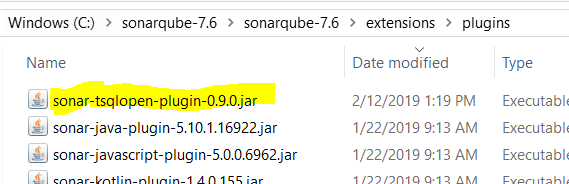 sonar-tsqlopen-plugin