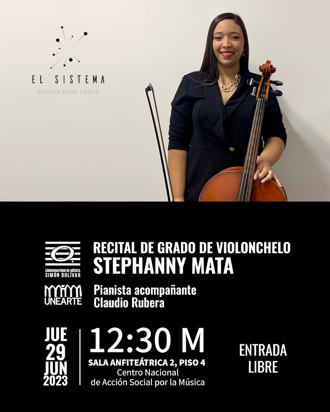 Recital de Grado de Violonchelo - Stephanny Mata