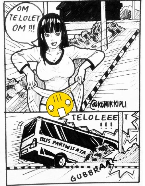 15 Komik Lucu 'Om Telolet Om' Bikin Ketawa Ngakak Sampai 