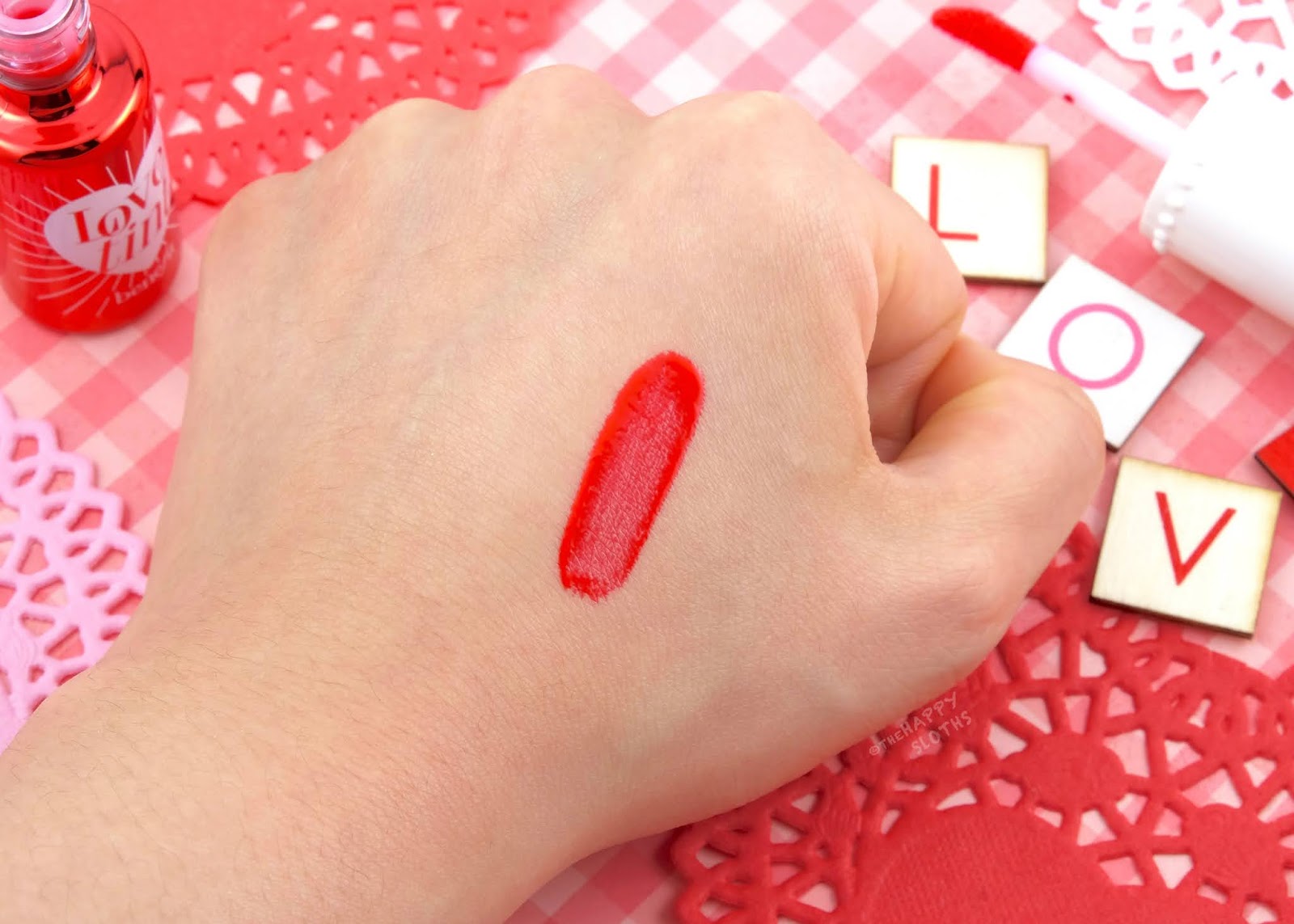 Benefit Cosmetics | Lovetint Lip & Cheek Stain: Review and Swatches