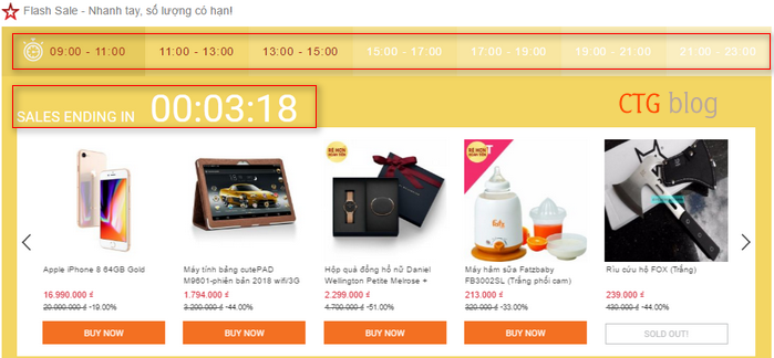 Flash sale là gì? Bí kíp mua hàng nửa giá trên Lazada với Flash sale