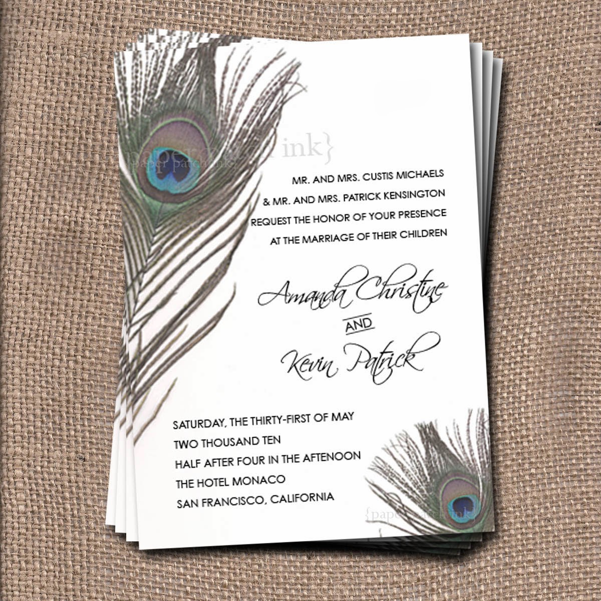 Discount Wedding Invitations - General Information