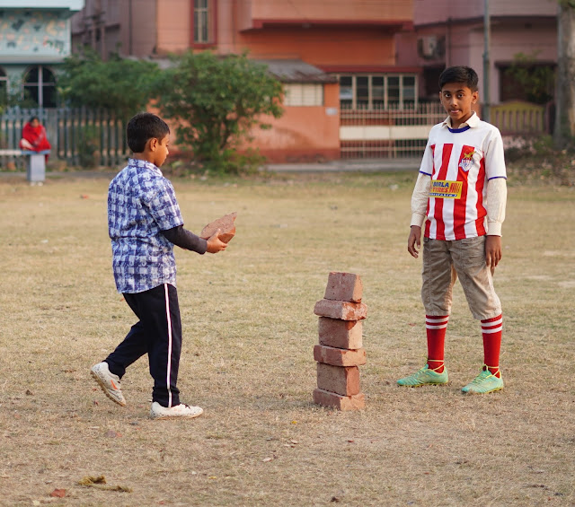 Nephew Rick Playing Cricket 16