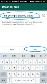 Cara membuat grup di WA 17