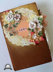 ABBY mini album created by Bernii Miller for Couture Creations using their Kalini Collection.