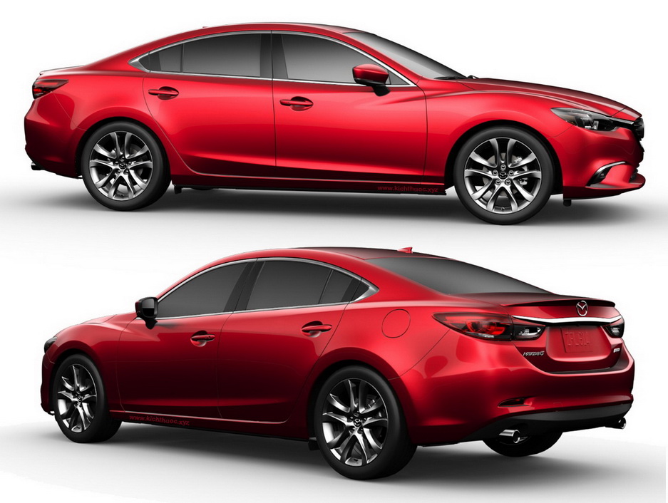 KÍCH THƯỚC XE MAZDA CÁC LOẠI - Quy cách kích thước