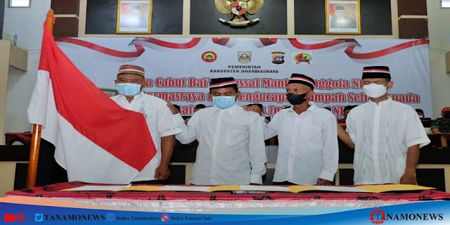 Ratusan ex NII di Dharmasraya cabut Bai'at, Ucap Sumpah Setia kepada NKRI 