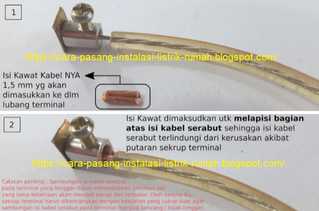 Cara Memasang Kabel Stop Kontak Paralel