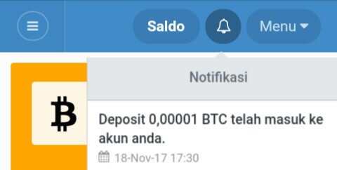 Minimal Withdraw hanya 0,00001 BTC atau setara dengan 1000 Satoshi. Berikut ini adalah screenshoot bukti Withdraw dari website auto mining Future bank.