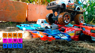 coches de juguete monster truck para niños