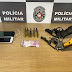 Polícia apreende armas usadas na segurança do tráfico de drogas, em Cabedelo