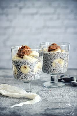 Chia puding sa bananama