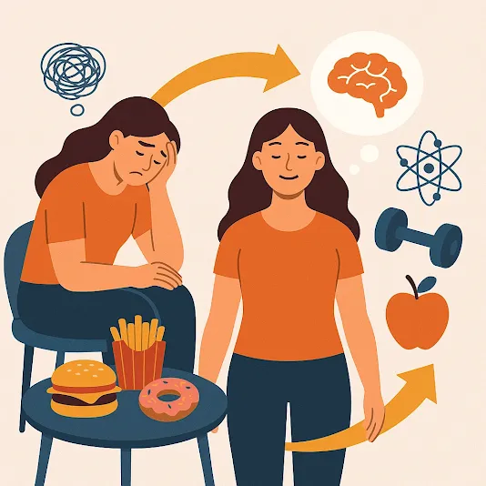Learn how to stop emotional eating with 5 science-backed strategies—break the cycle of stress-eating and achieve sustainable weight loss.