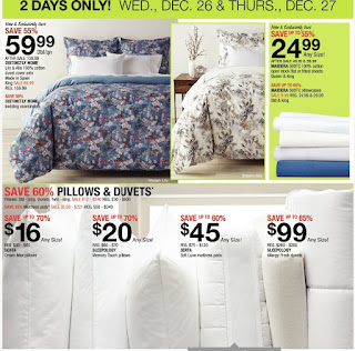 Home Outfitters Flyer Boxing Day Blowout! December 26 – 27, 2018