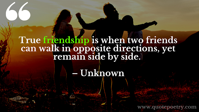 Long distance friendship quotes